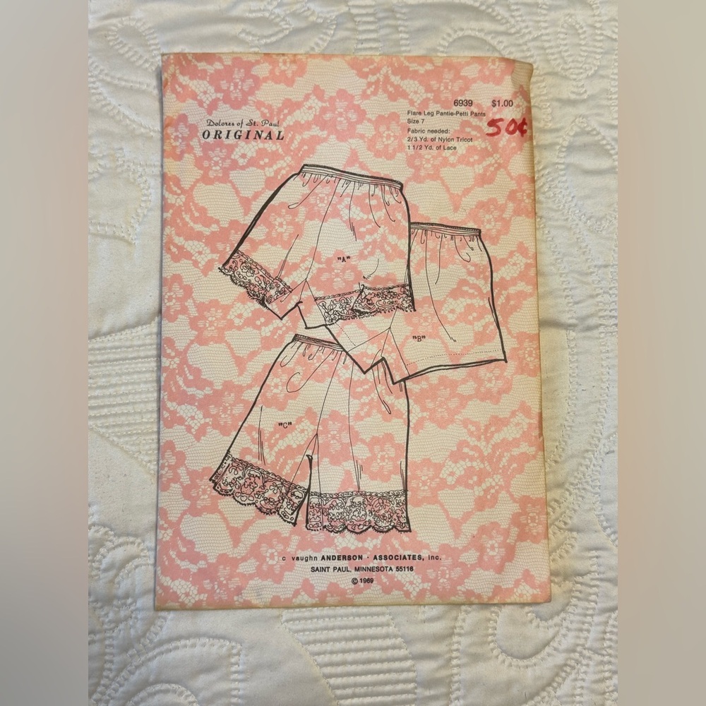 Vintage Dolores of St Paul Original - Panti-Slip sewing patterns - Picture 4 of 7